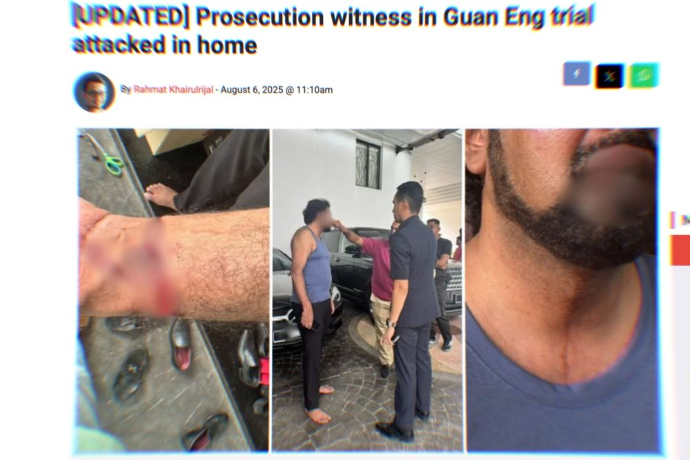 Saksi pendakwaan dalam kes rasuah Guan Eng diserang di rumah: Laporan ...